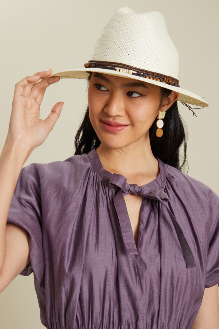 Fedora in rafia Fashion Market