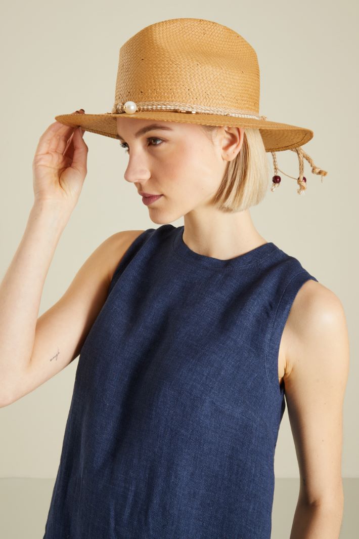 Fedora in rafia Fashion Market