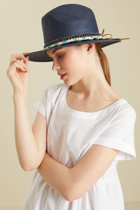 Fedora in rafia Fashion Market