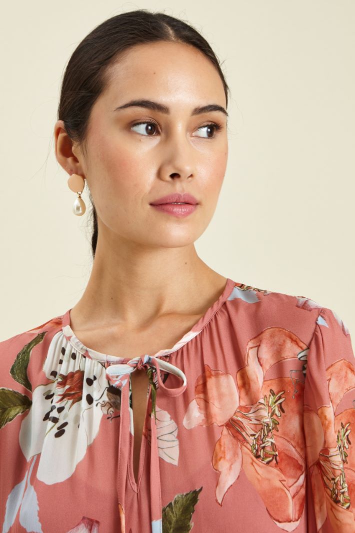 Orecchini pendenti con perla Fashion Market