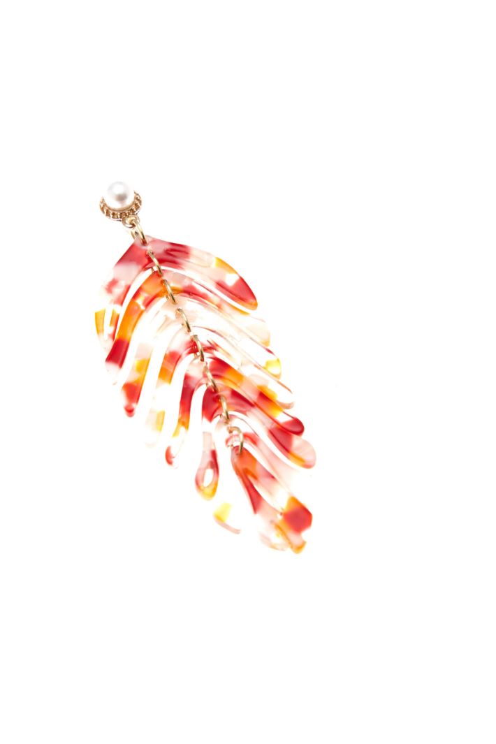 Orecchini pendenti in resina Fashion Market