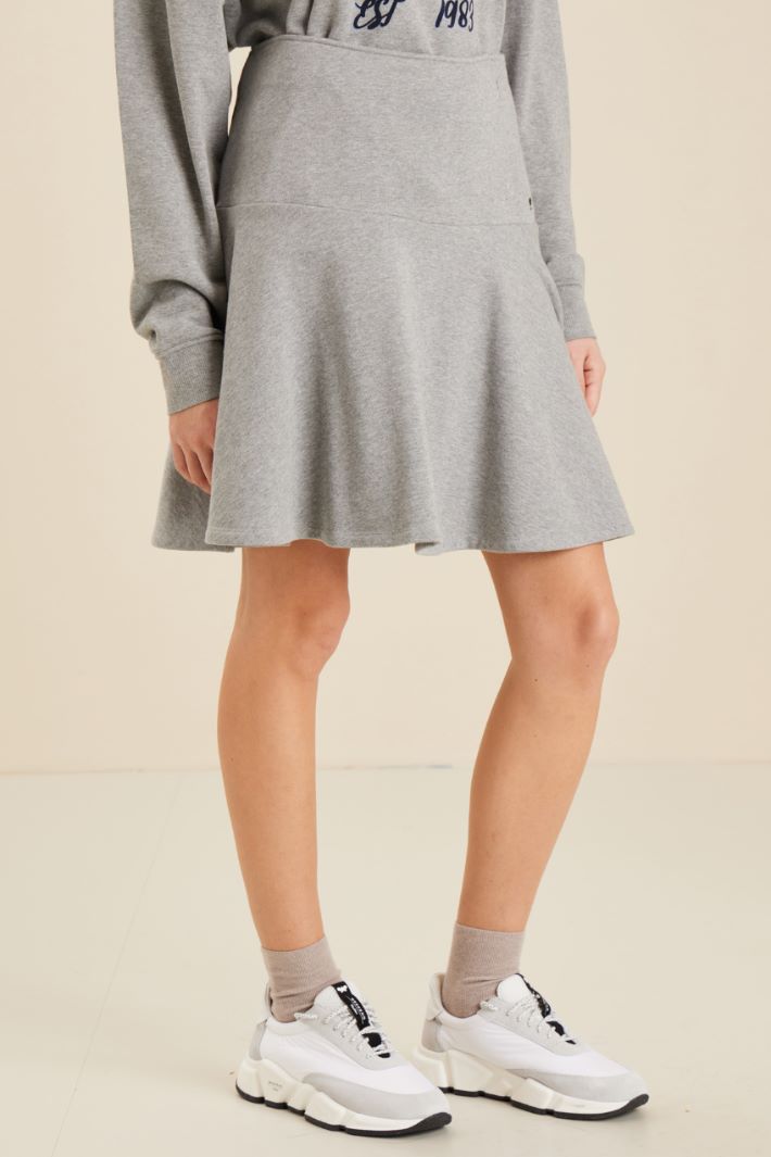 Gonna in jersey di cotone Fashion Market