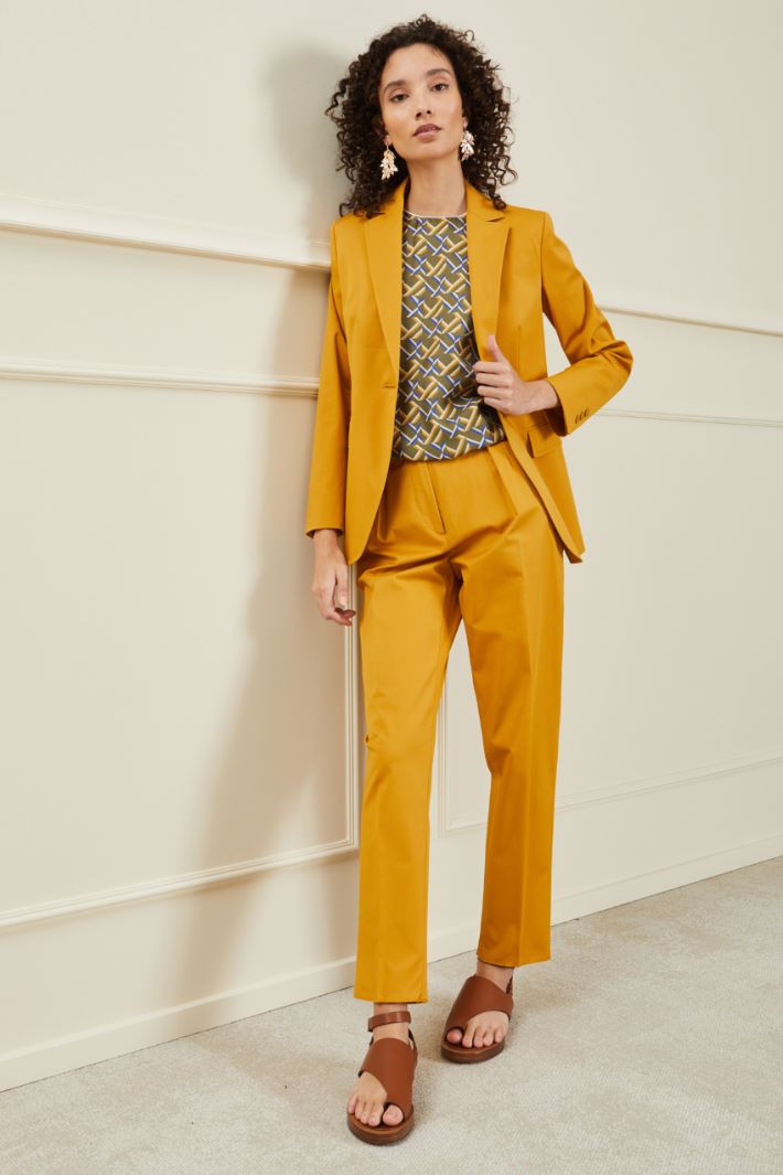 Blazer in gabardina Fashion Market Blazer in gabardina Fashion Market