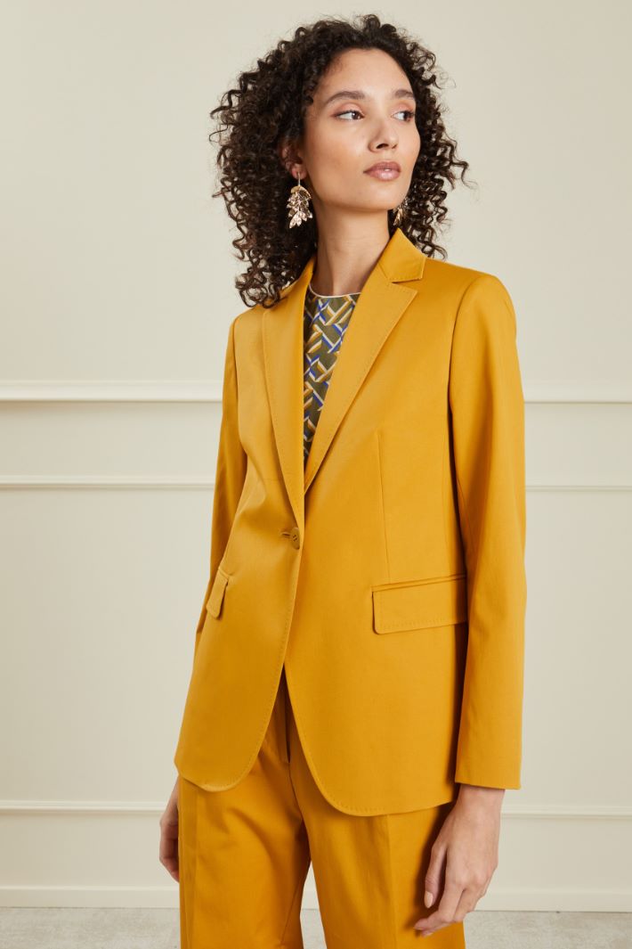 Blazer in gabardina Fashion Market Blazer in gabardina Fashion Market