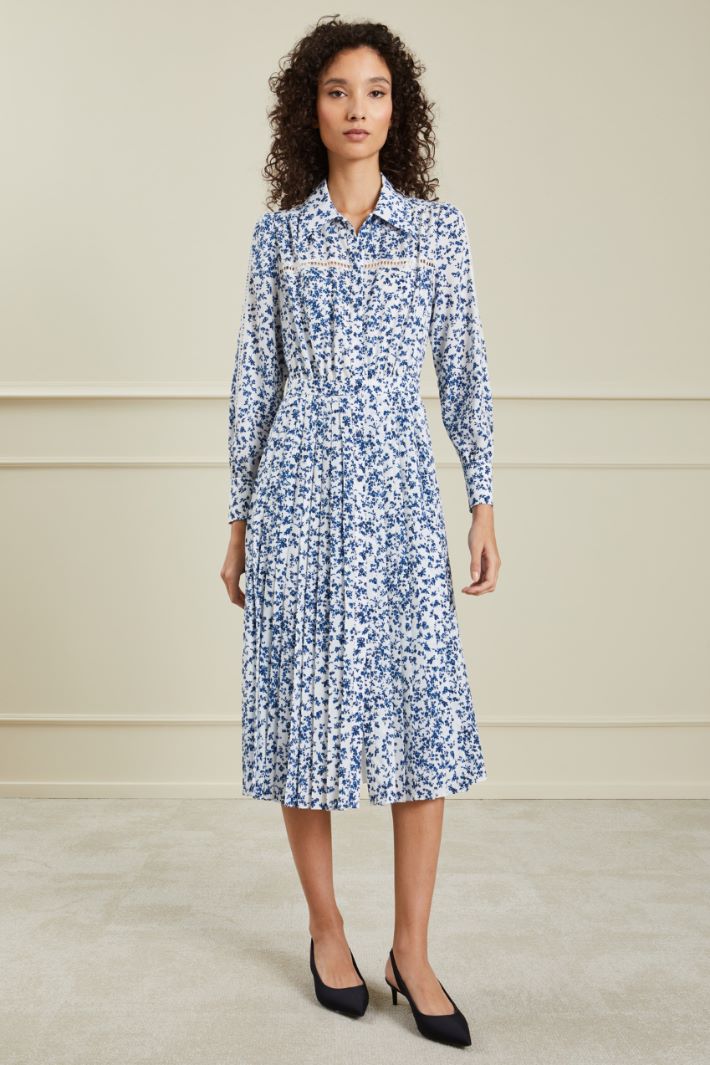 Abito in crêpe de Chine  Fashion Market