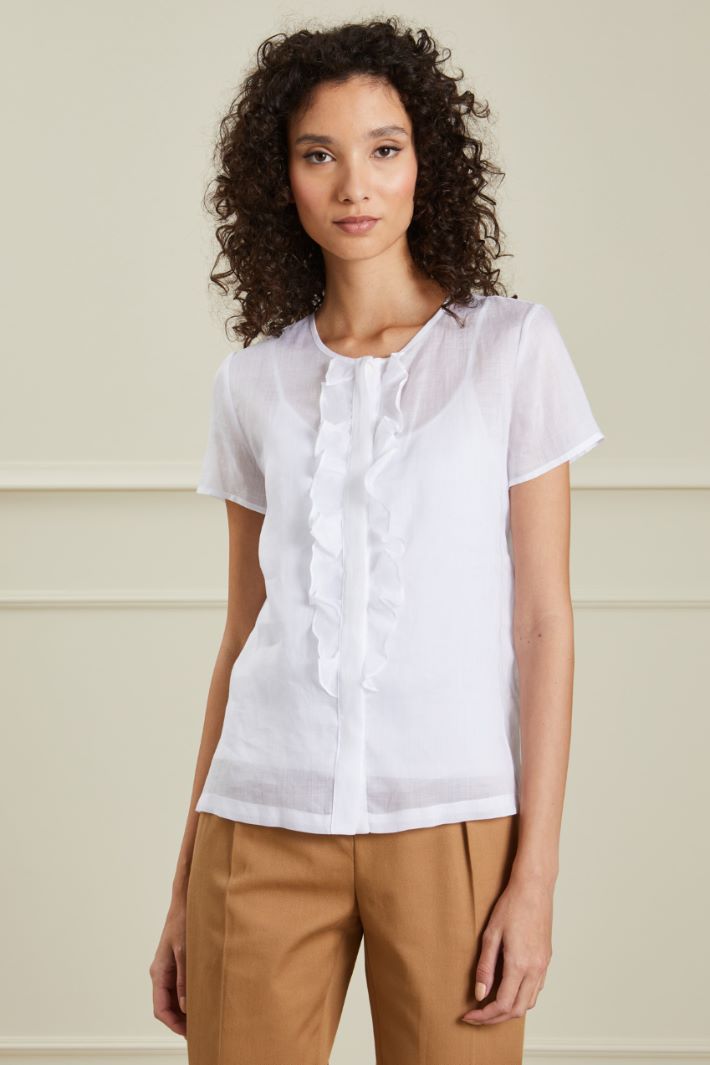 Blusa in garza Fashion Market Blusa in garza Fashion Market