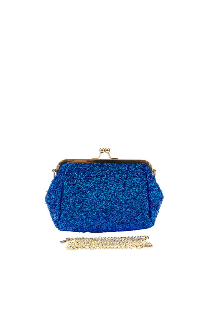 Clutch in fibra metallizzata Fashion Market