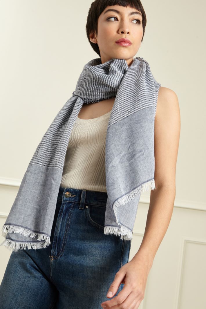 Sciarpa in misto viscosa lamè Fashion Market