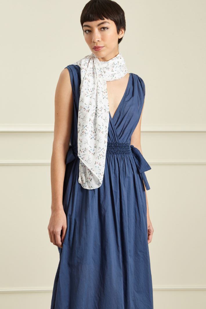 Stola in voile stampato Fashion Market