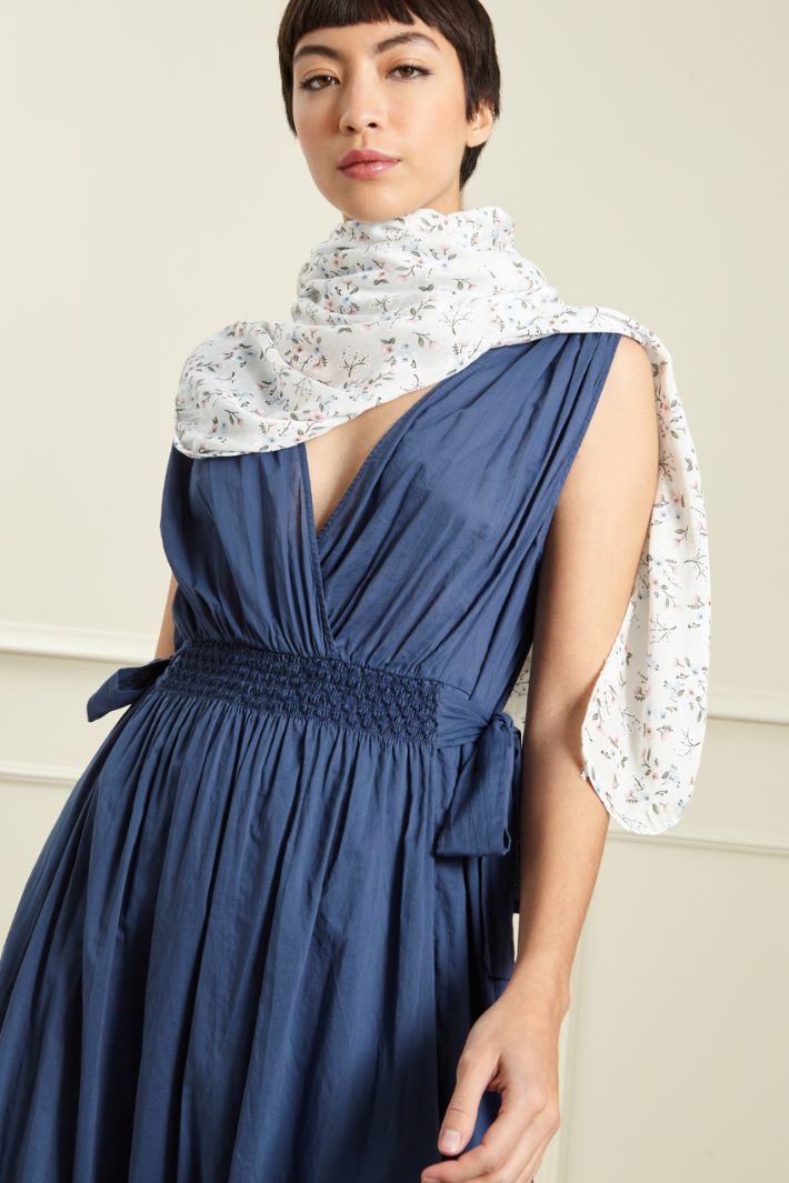 Stola in voile stampato Fashion Market