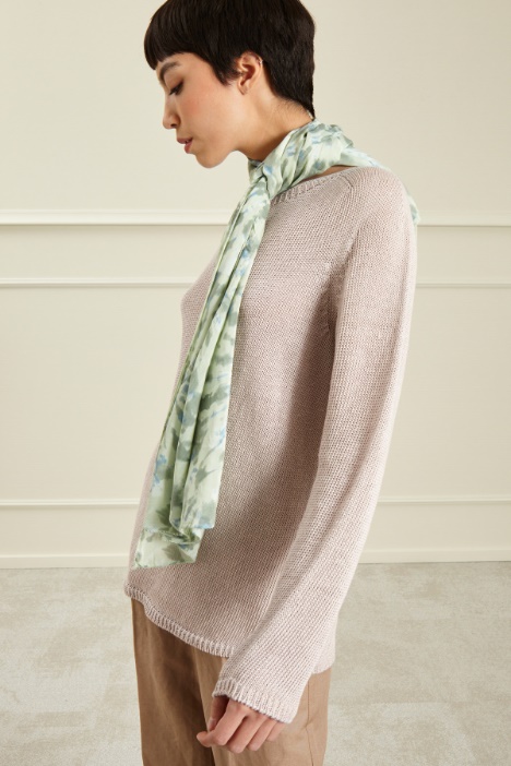 Stola in voile stampato Fashion Market