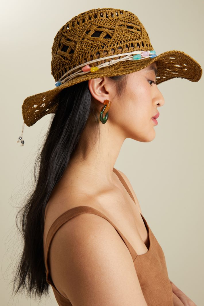 Cappello in rafia traforato Fashion Market Cappello in rafia traforato Fashion Market