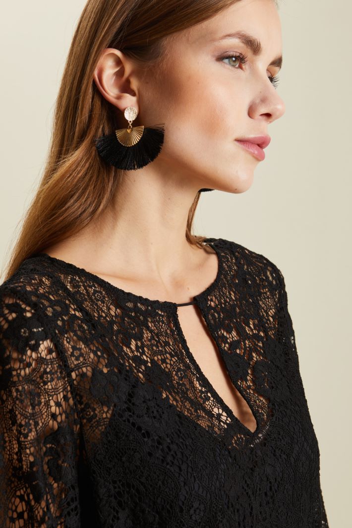 Orecchini a ventaglio Fashion Market