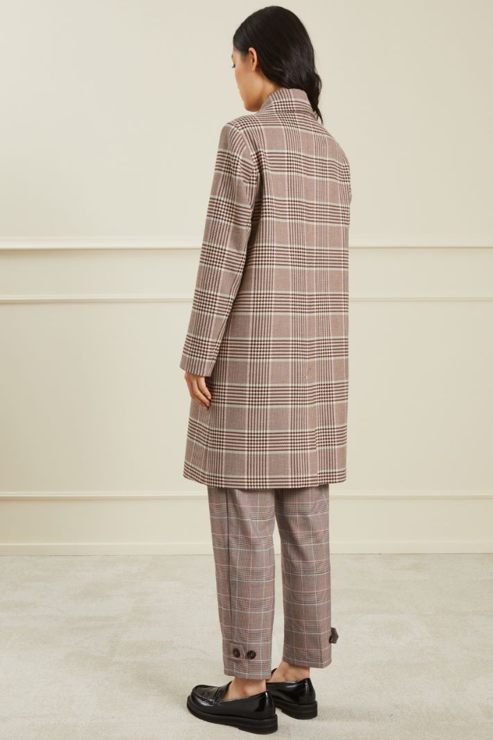 Cappotto in principe di galles Fashion Market