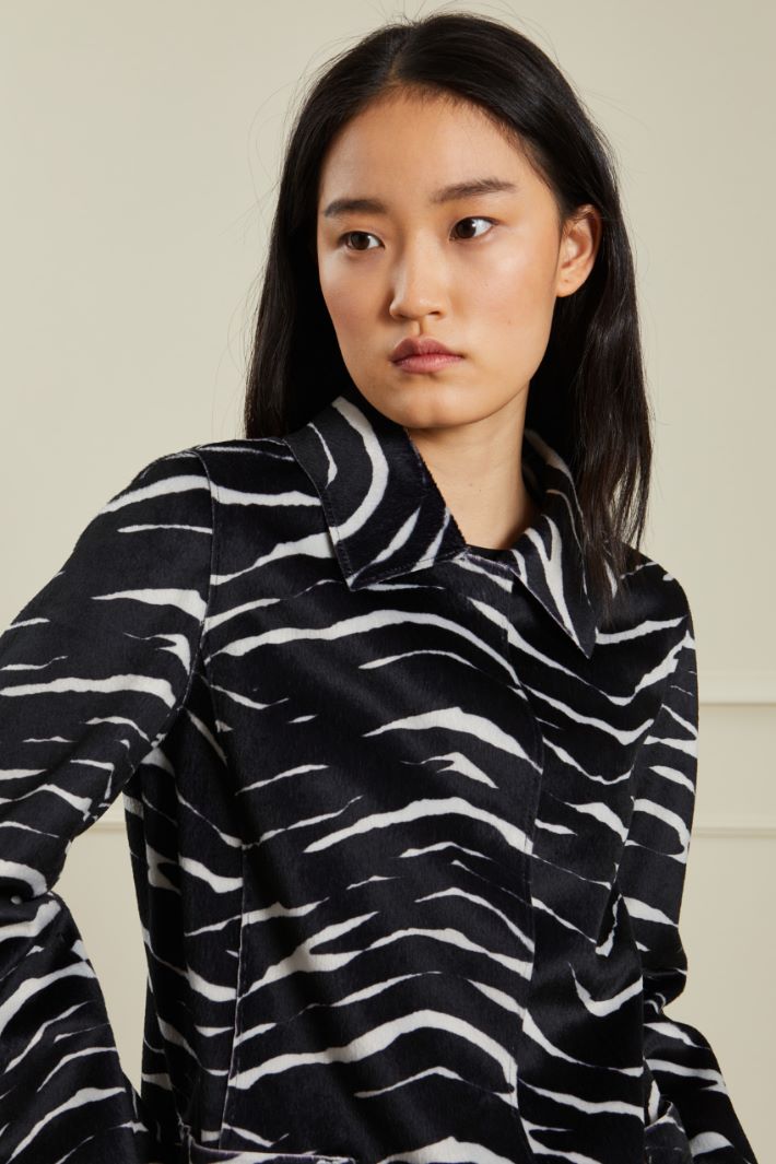 Giacca effetto cavallino
 Fashion Market