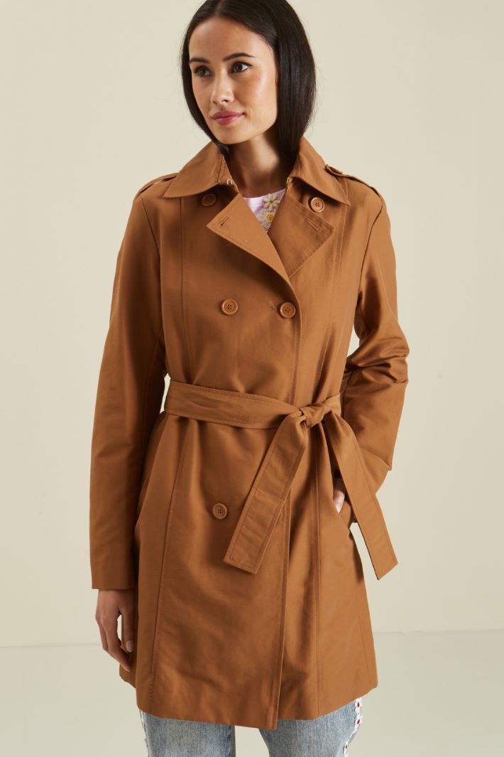 Trench in faille Fashion Market