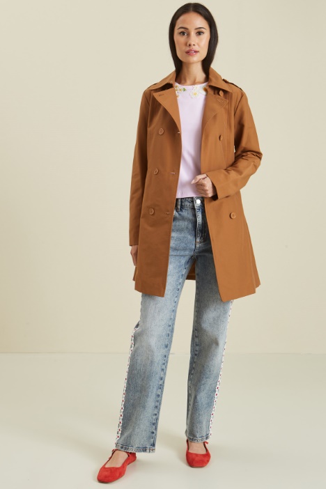 Trench in faille Fashion Market
