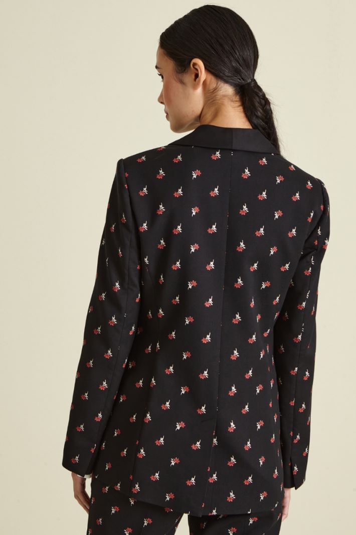 Blazer in jersey jacquard Fashion Market