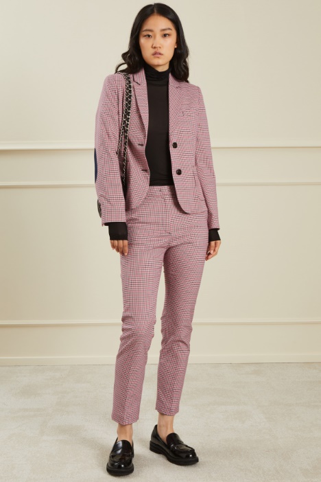 Blazer monopetto tinto filo Fashion Market