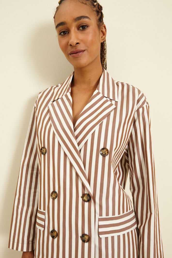 Blazer in popeline Fashion Market Blazer in popeline Fashion Market