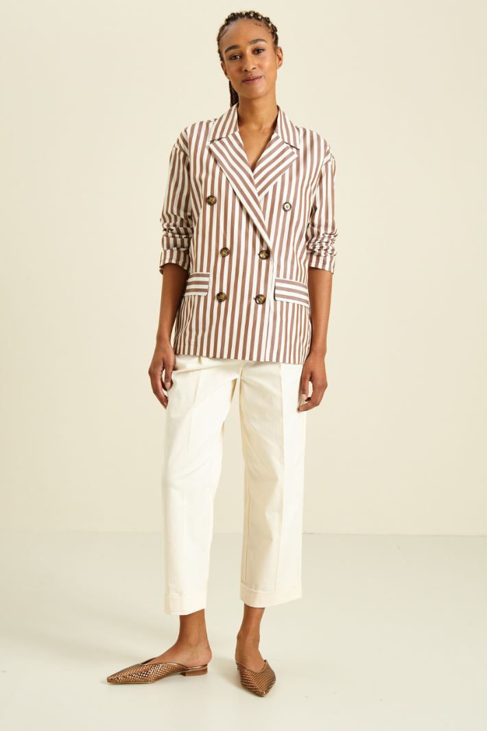 Blazer in popeline Fashion Market Blazer in popeline Fashion Market