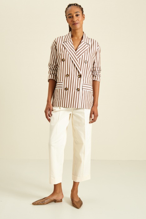 Blazer in popeline Fashion Market