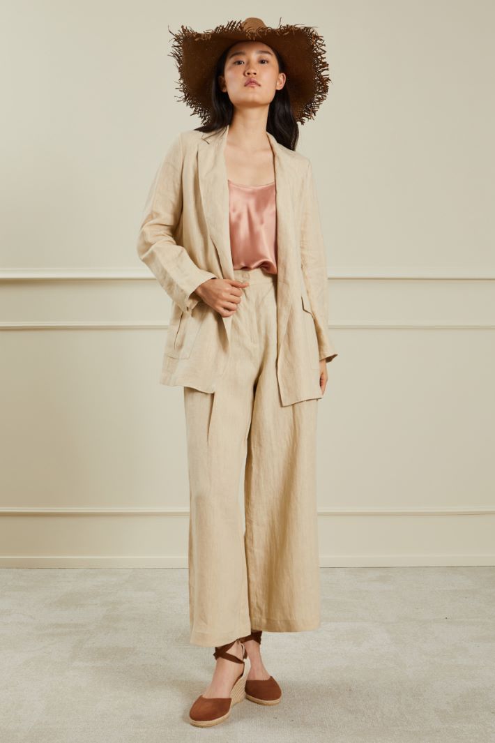 Blazer in puro lino Fashion Market