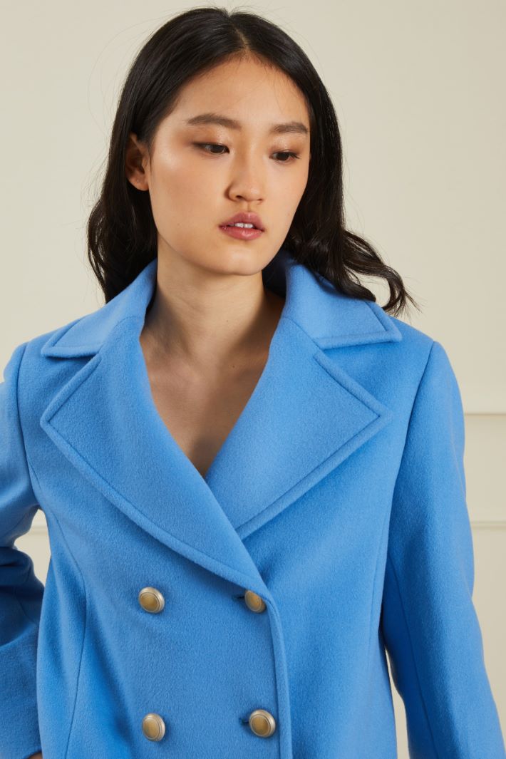 Caban in lana vergine Fashion Market