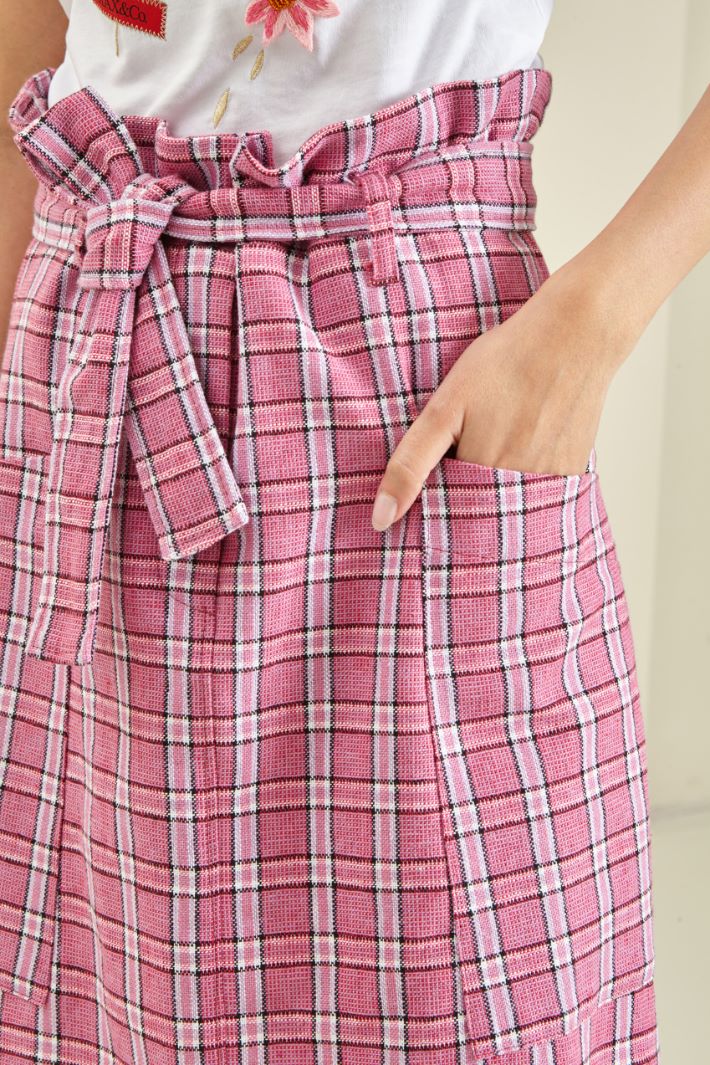 Gonna svasata in lino Fashion Market