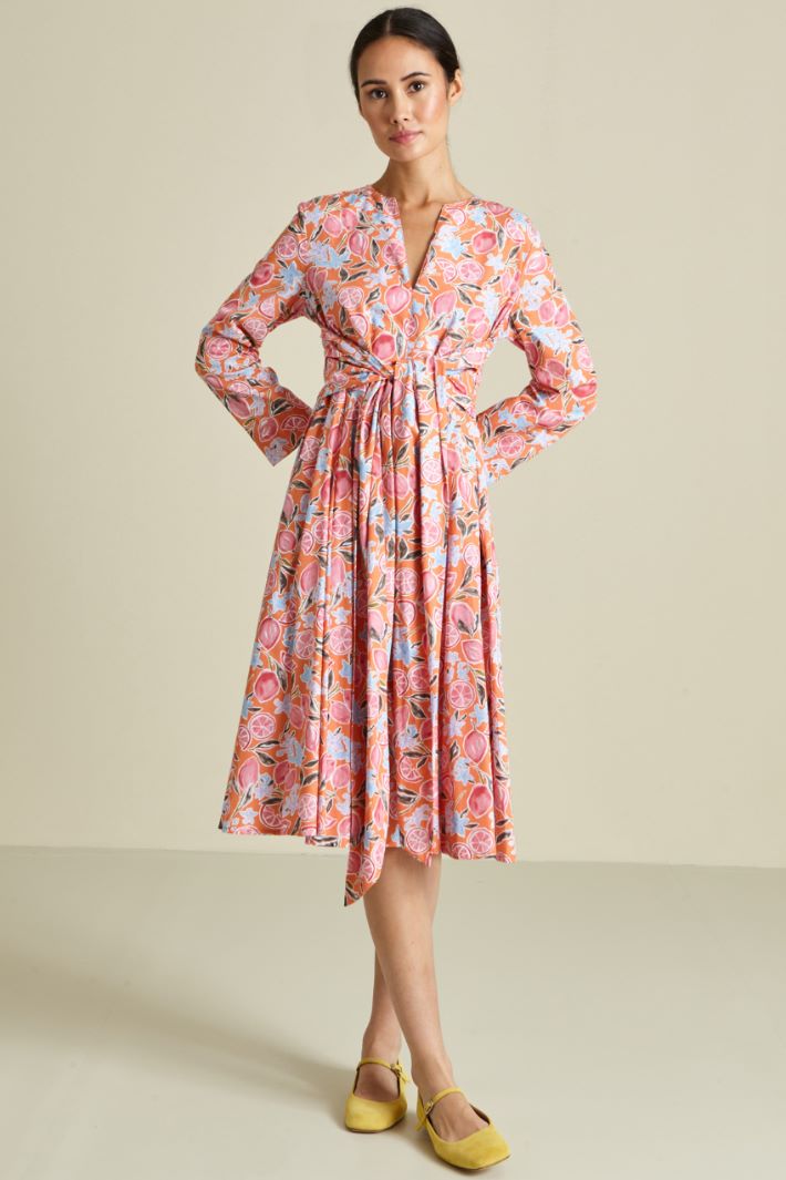 Abito in popeline di cotone  Fashion Market