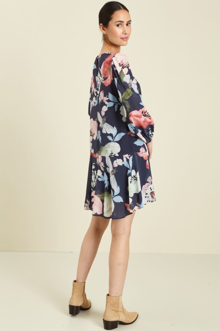 Abito in georgette di seta Fashion Market