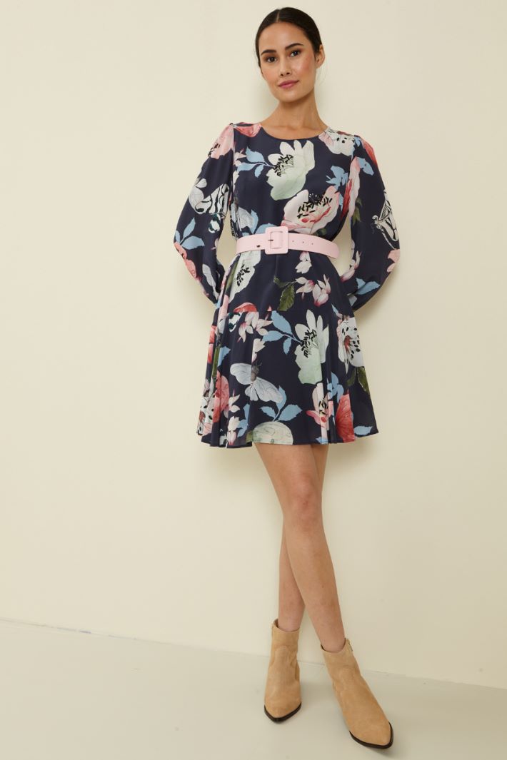 Abito in georgette di seta Fashion Market