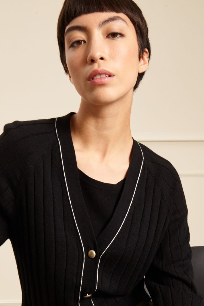 Cardigan a coste Fashion Market