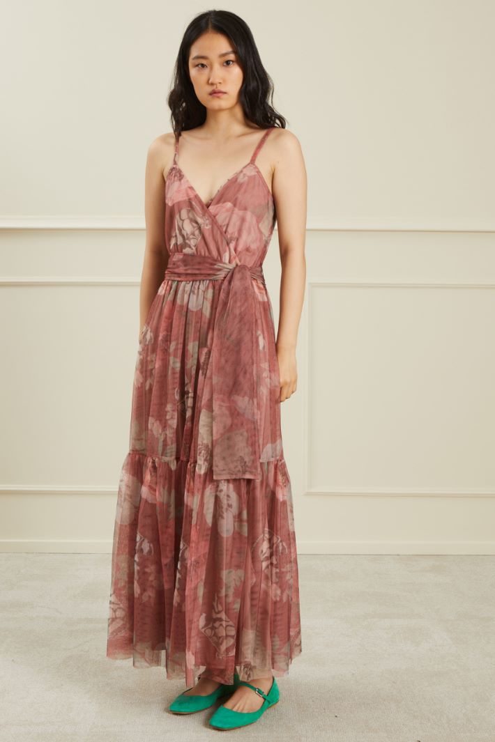 Abito in tulle stampato Fashion Market