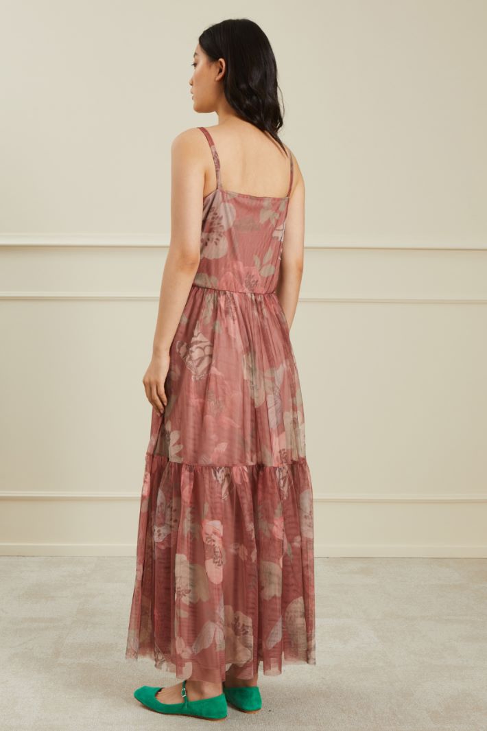 Abito in tulle stampato Fashion Market