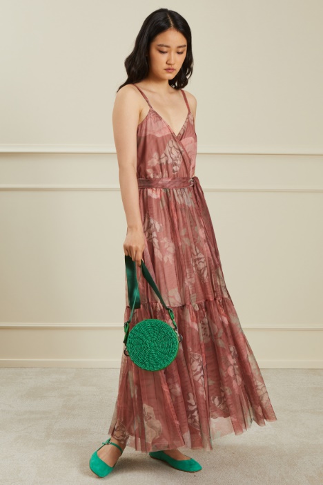 Abito in tulle stampato Fashion Market