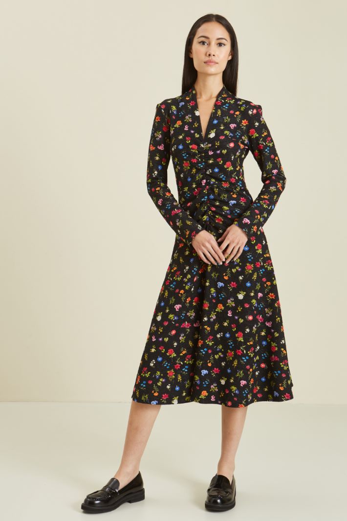 Abito in jersey con arriccio Fashion Market Abito in jersey con arriccio Fashion Market