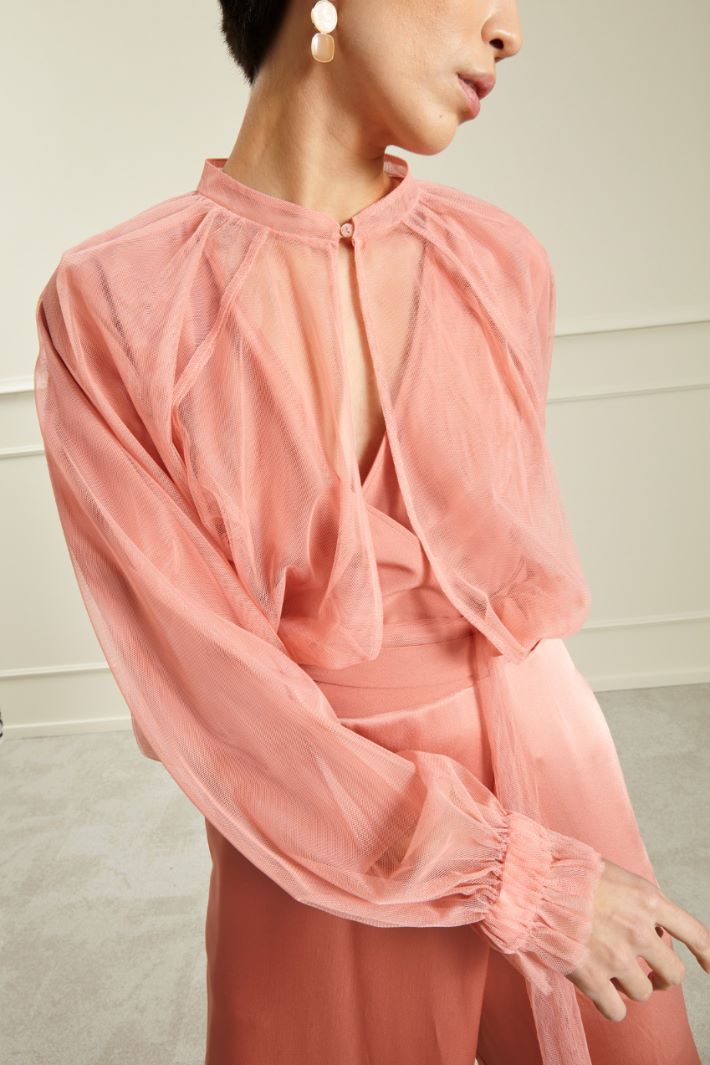 Coprispalle in jersey a rete Fashion Market Coprispalle in jersey a rete Fashion Market