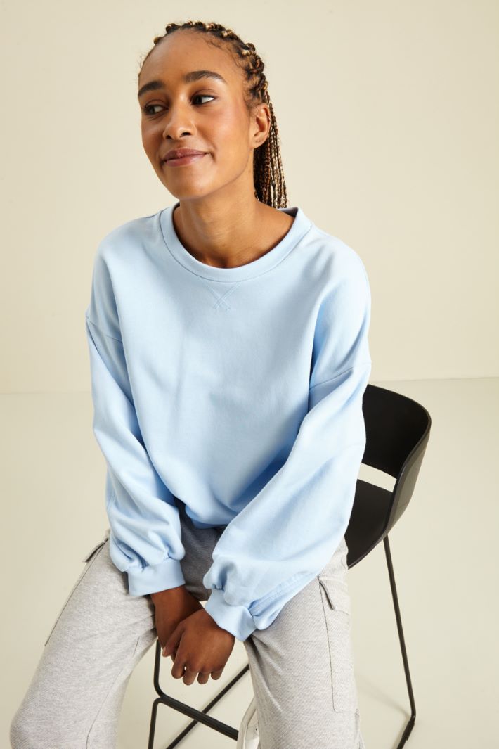 Felpa in puro cotone Fashion Market