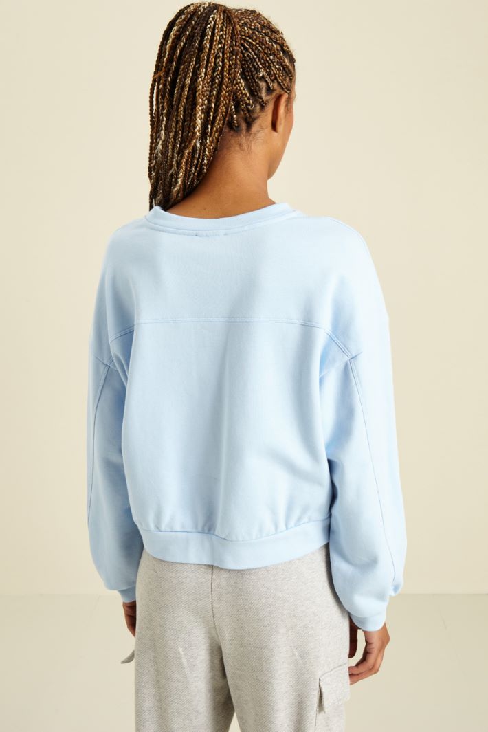 Felpa in puro cotone Fashion Market