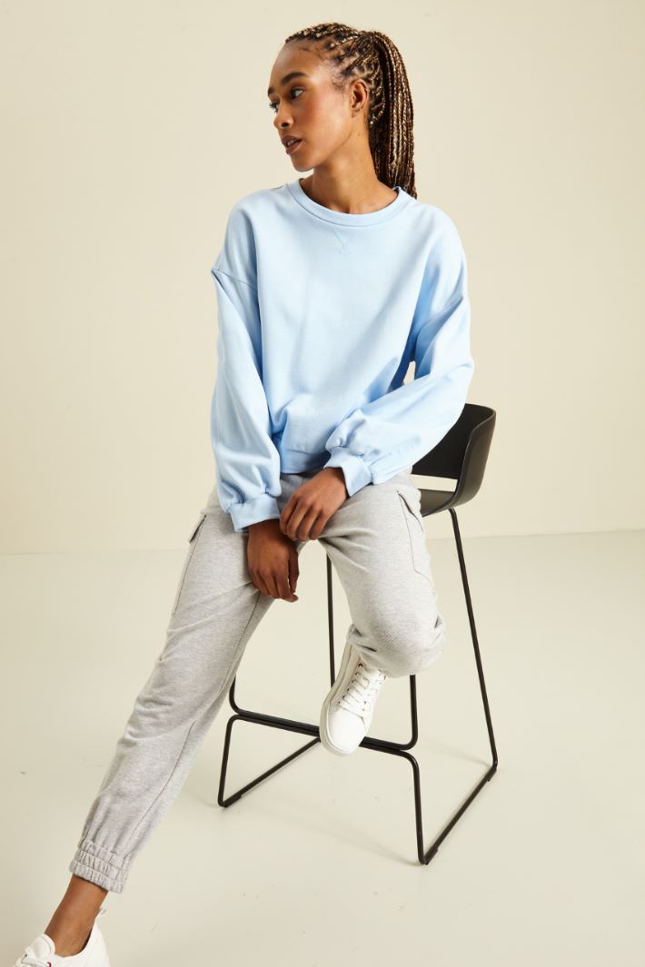 Felpa in puro cotone Fashion Market