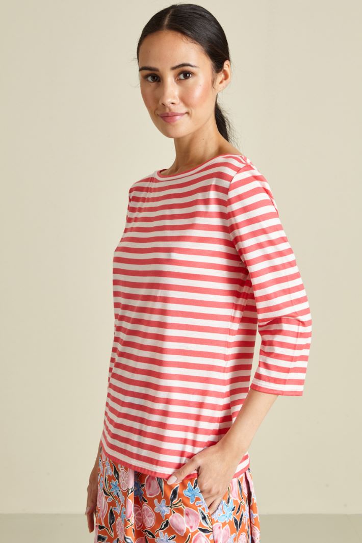 Maglia in seta tinto filo Fashion Market