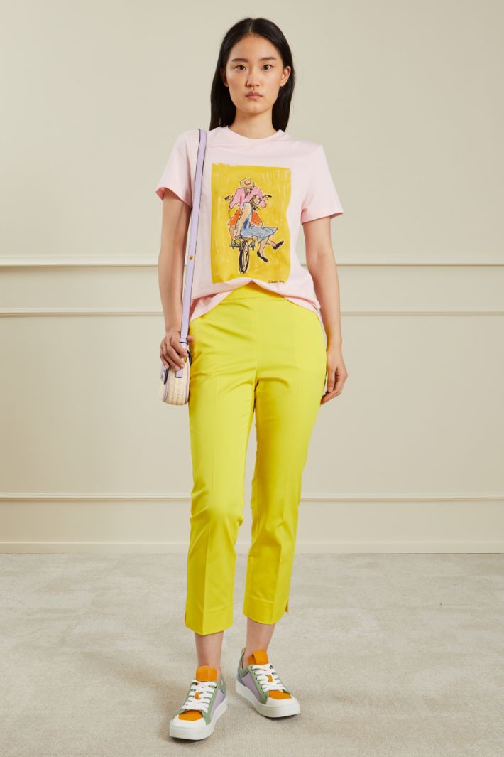 T-shirt stampata Fashion Market