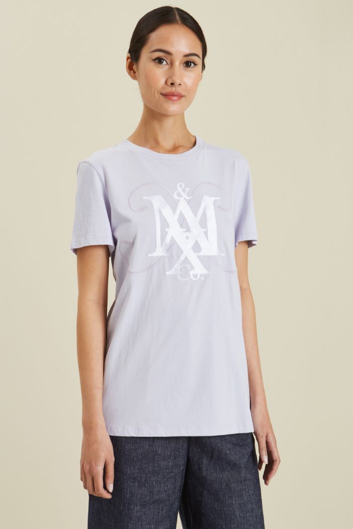 T-shirt ricamata Fashion Market