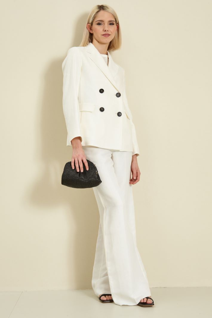 Blazer in lino e cotone Fashion Market