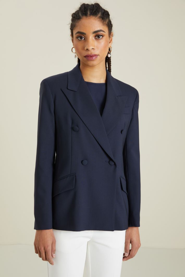 Blazer in tela di lana Fashion Market