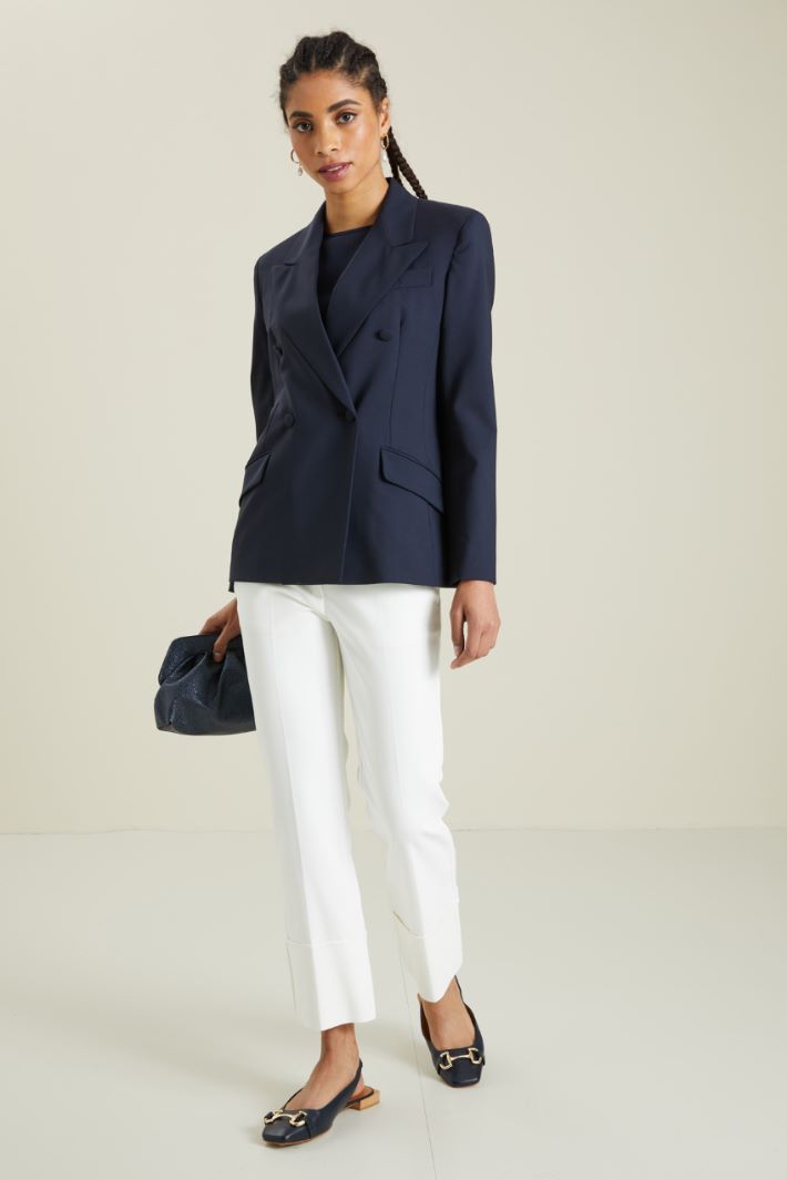 Blazer in tela di lana Fashion Market