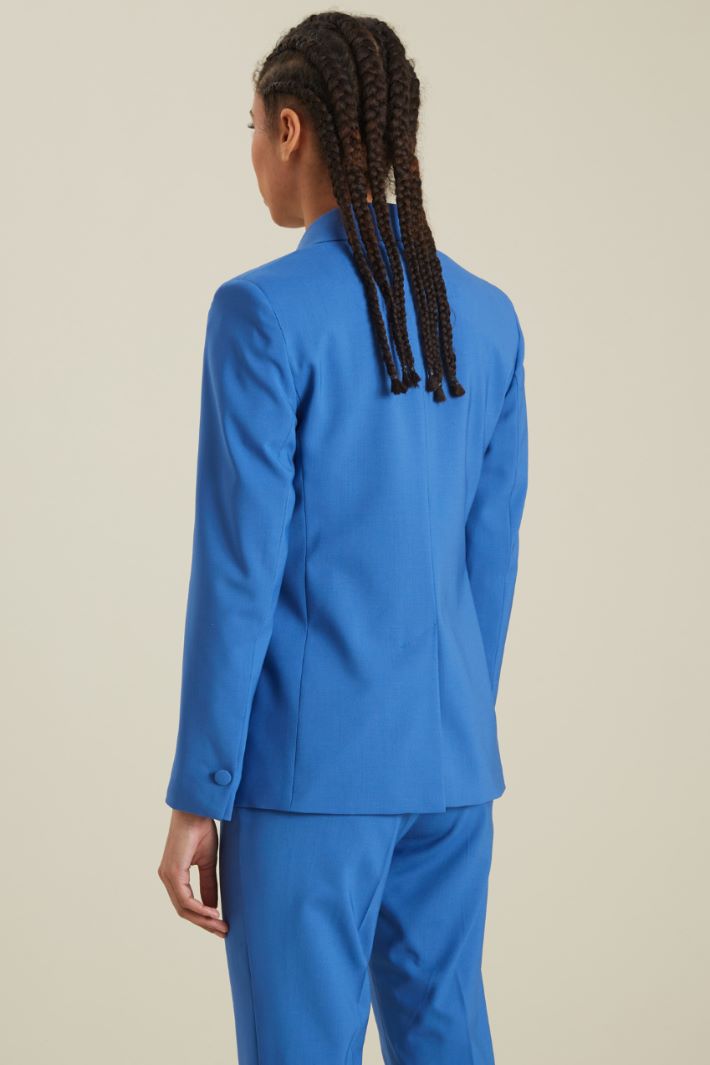 Blazer in tela di lana Fashion Market