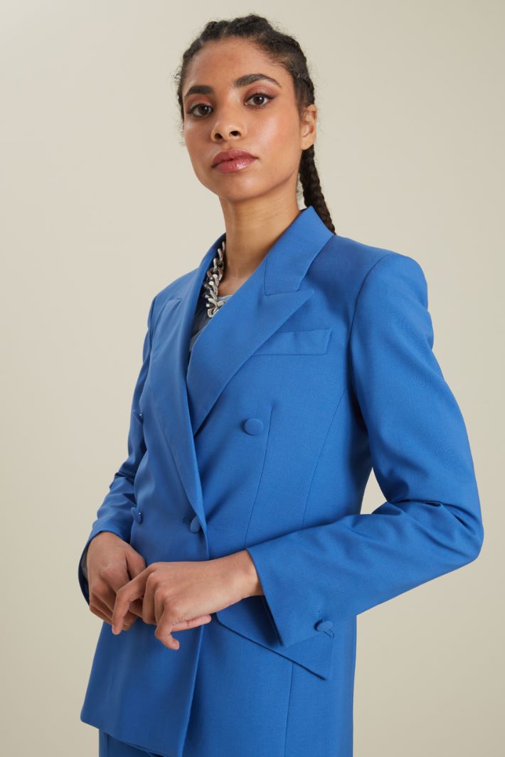 Blazer in tela di lana Fashion Market