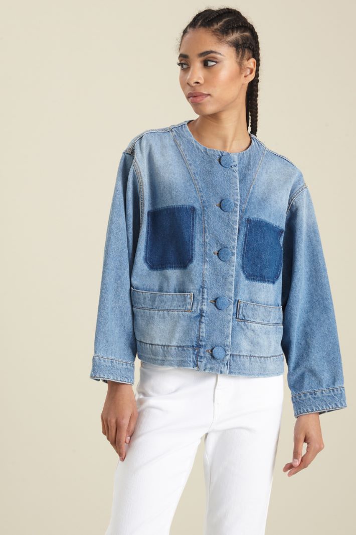 Giacca corta in jeans Fashion Market
